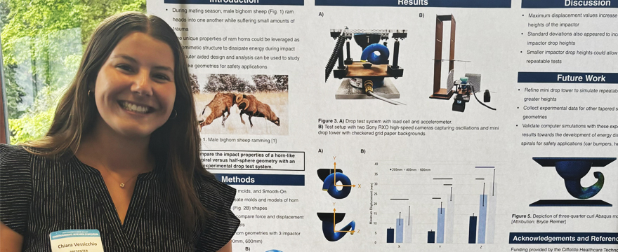 Student Spotlight: Q&A with Chiara Vessicchio ’26